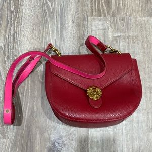 Anne Klein pink and red bag